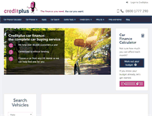 Tablet Screenshot of creditplus.co.uk